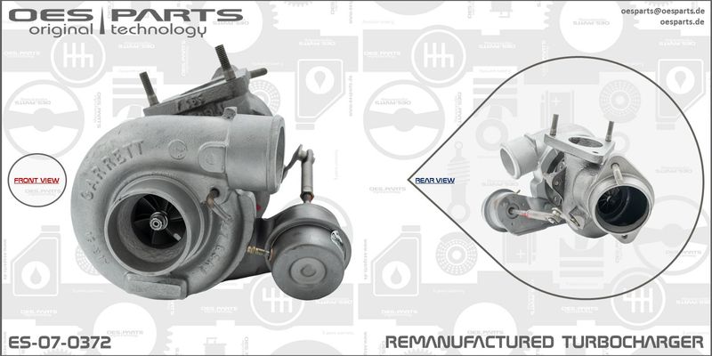 OES PARTS Kompressor,ülelaadimine ES-07-0372